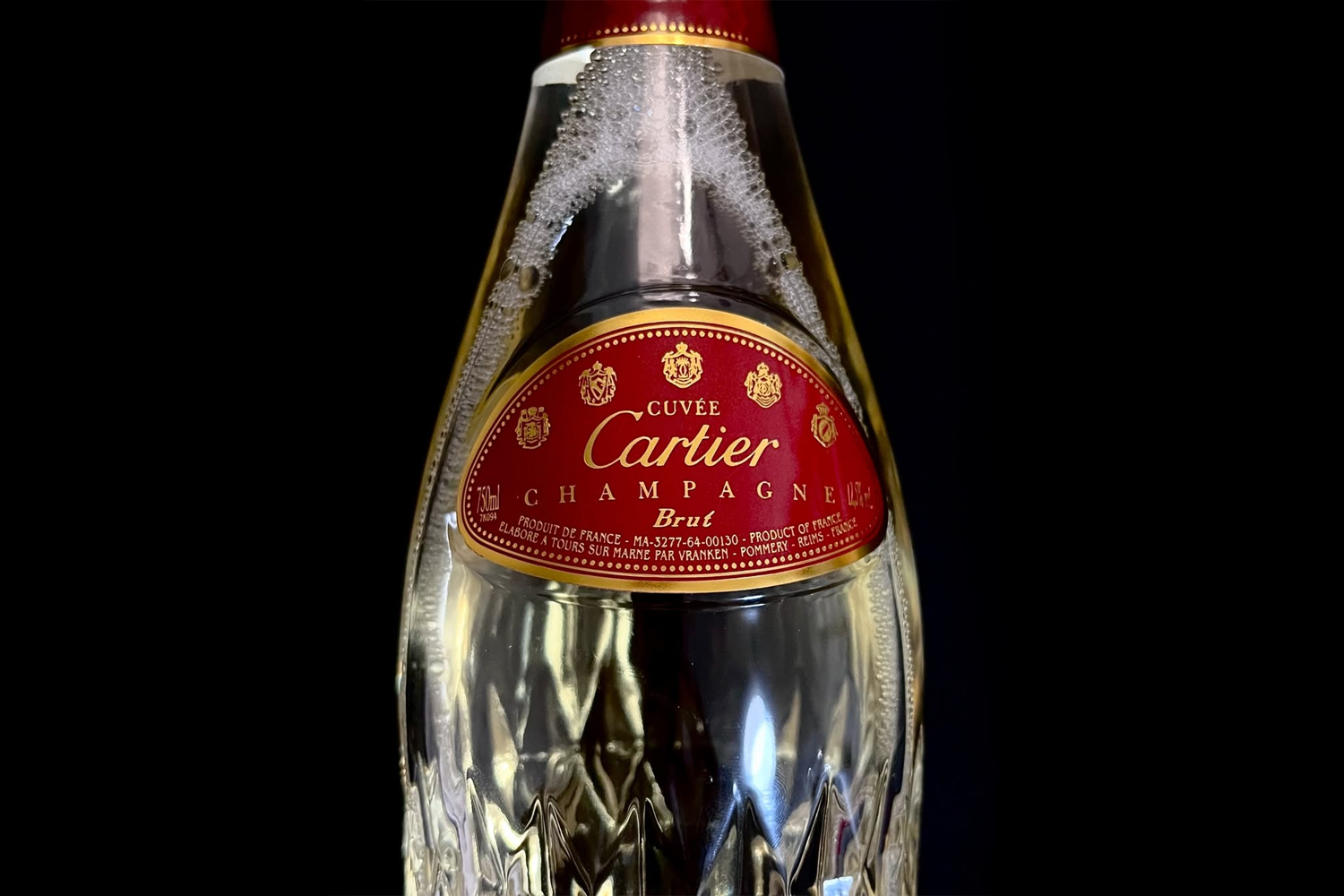 Cartier champagne Vranken