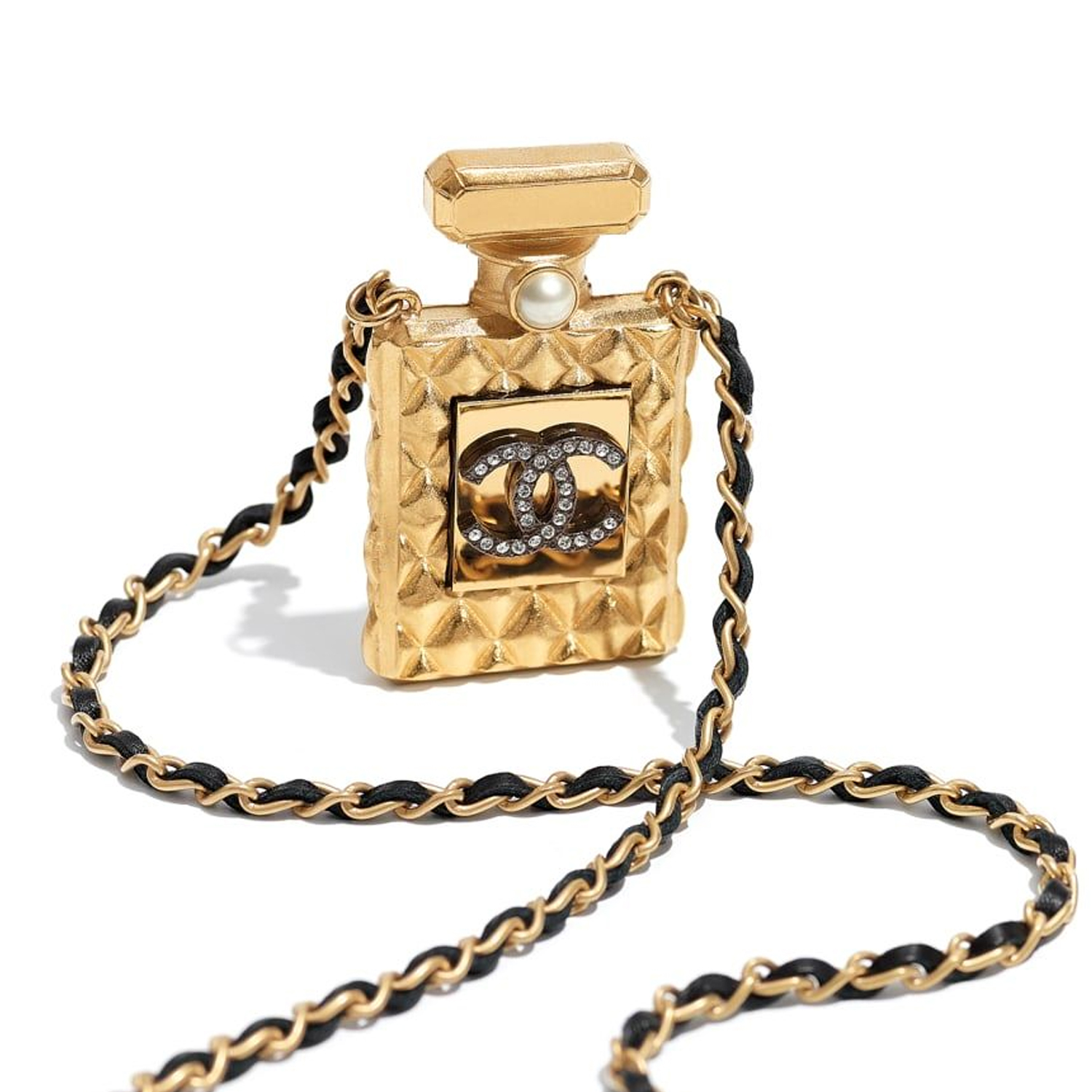 Collana Chanel N°5 parfume pendants profumo