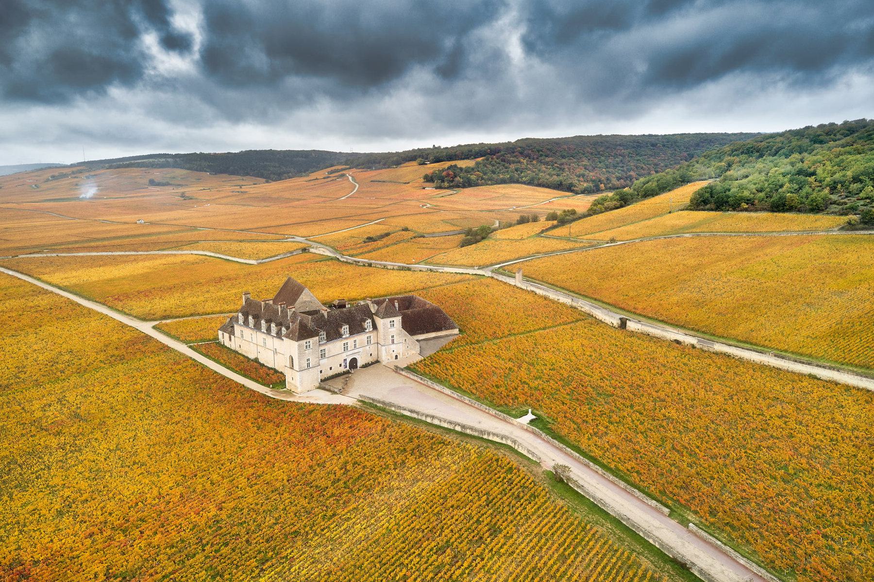 Château du Clos de Vougeot castello simbolo Borgogna