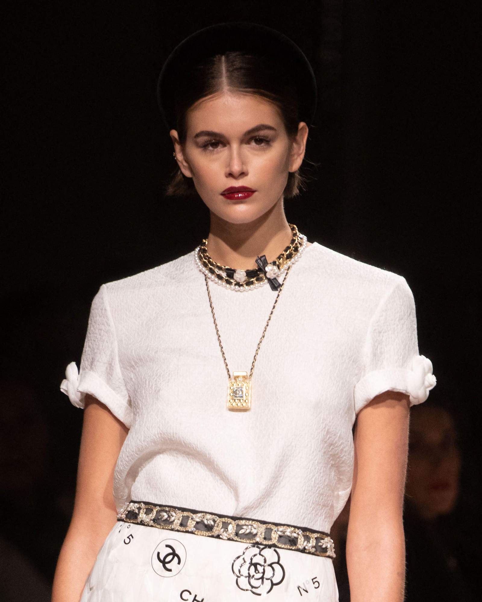 Perfume Pendants Kaia Gerber Chanel n°5 collana profumata