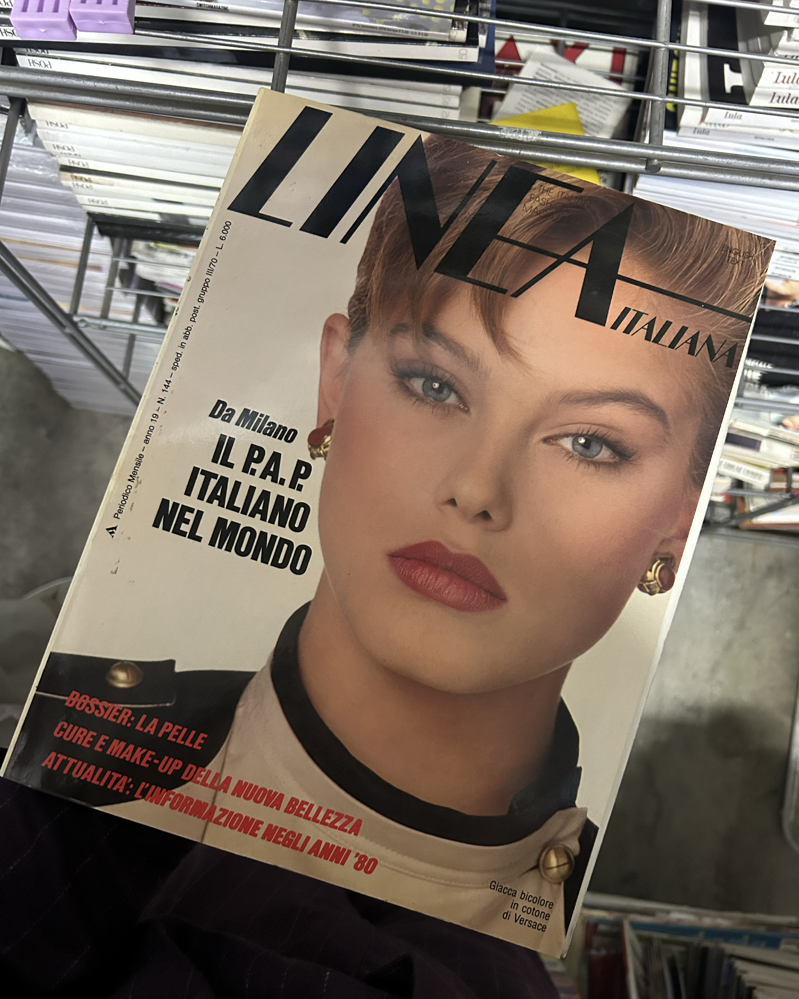 Linea Italiana rivista giornale italia moda