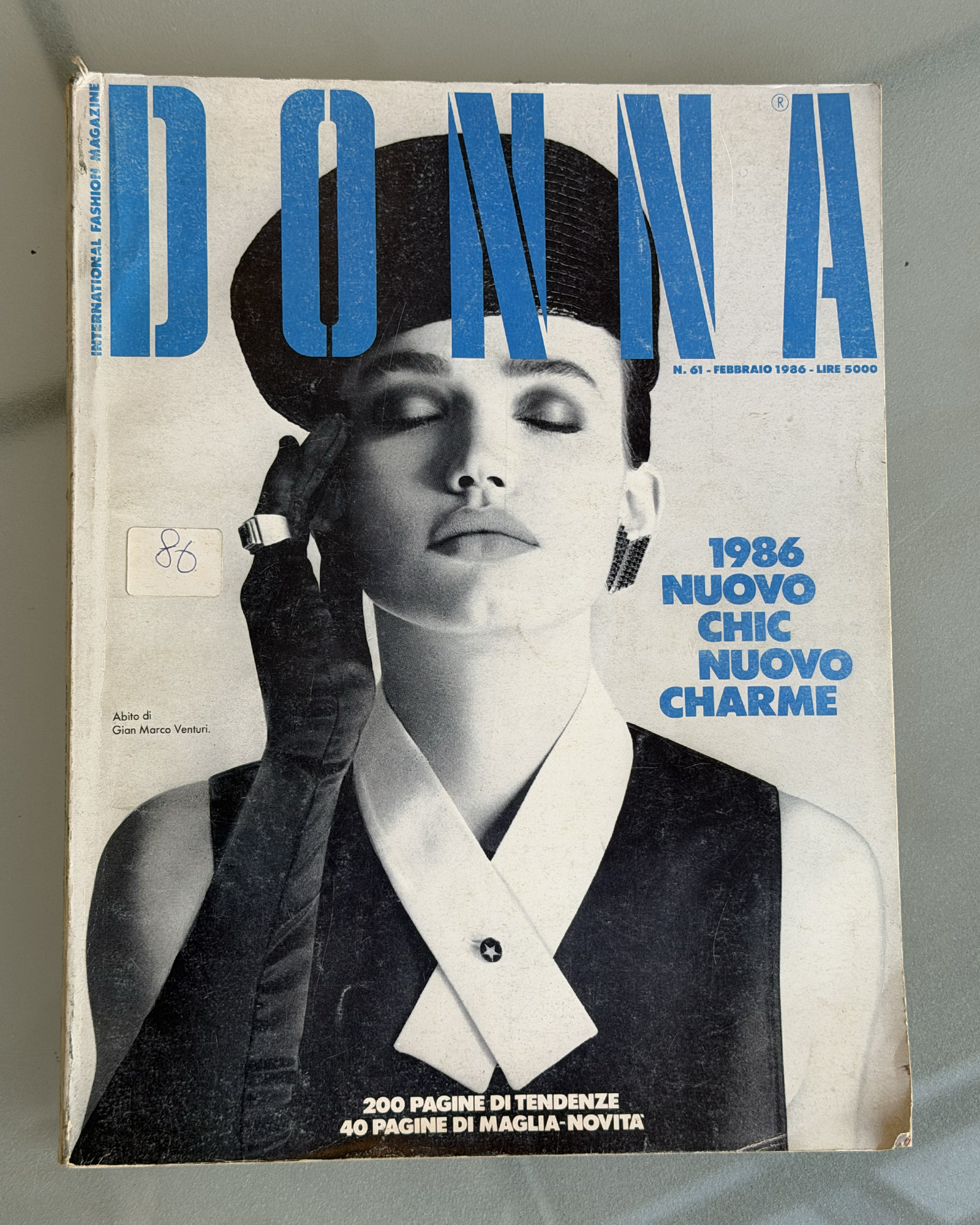 Donna giornale rivista moda Flavio Lucchini Gisella Boroli