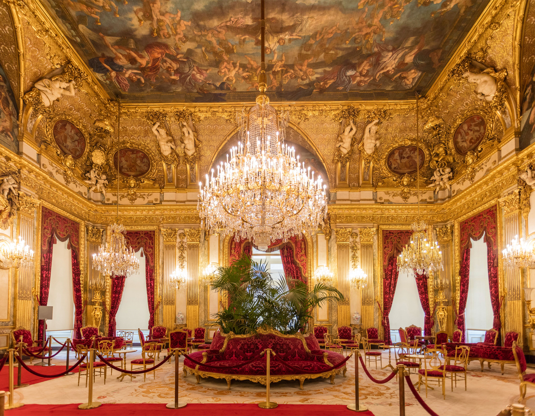 Napoleone III appartamento Louvre