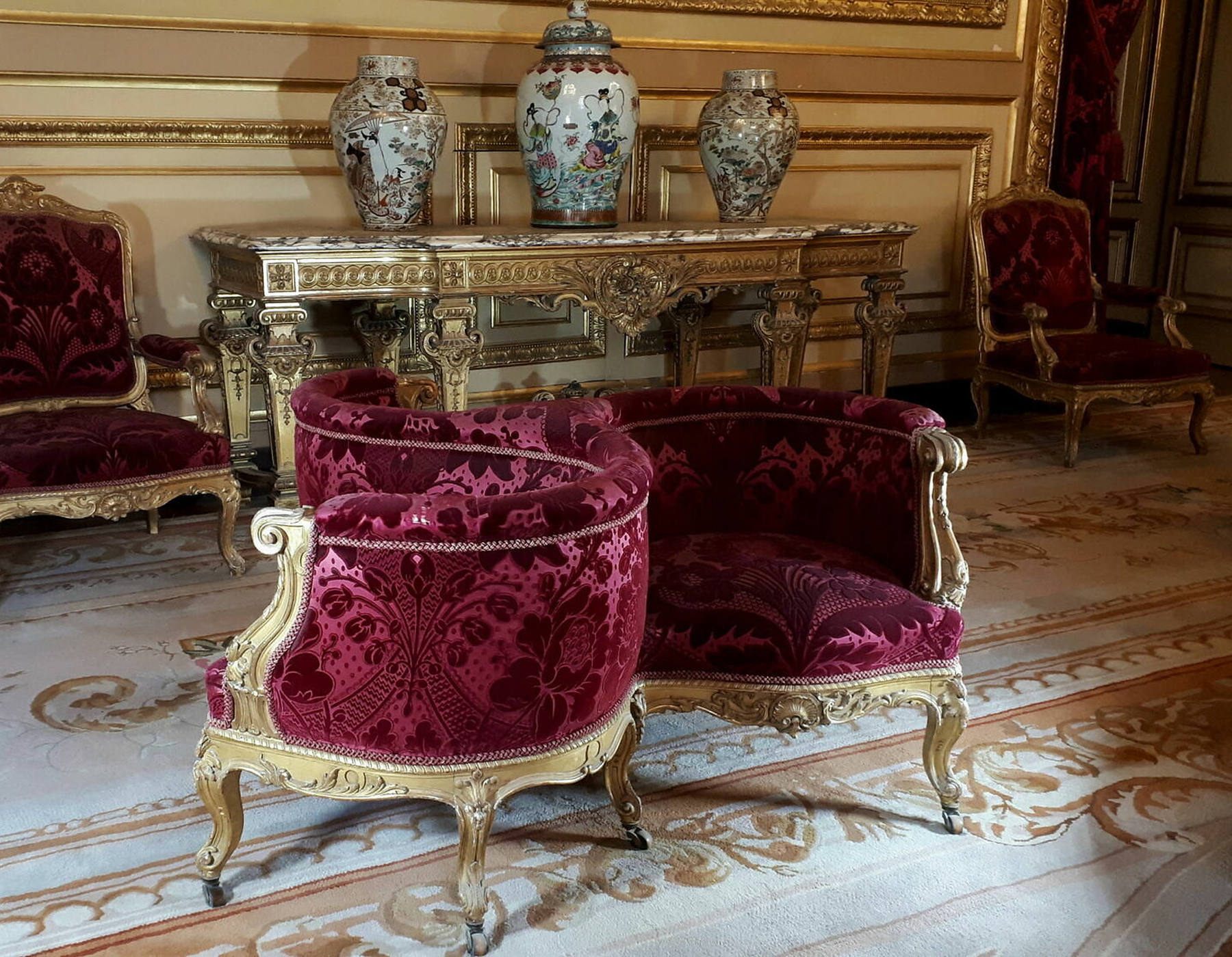 Napoleone III appartamento Louvre