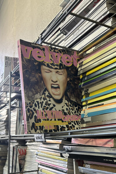 Velvet rivista giornale moda italia