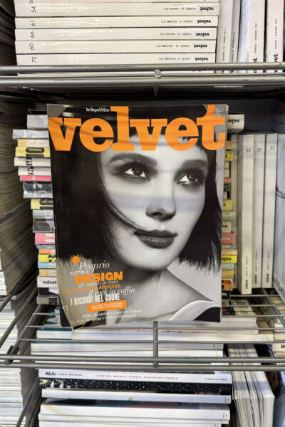 Velvet rivista giornale moda italia