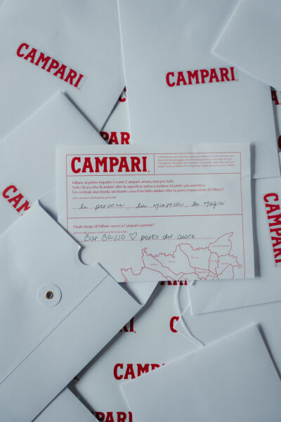 Campari The Red View Beyond the Surface Cittadella degli archivi Comune Milano lettera