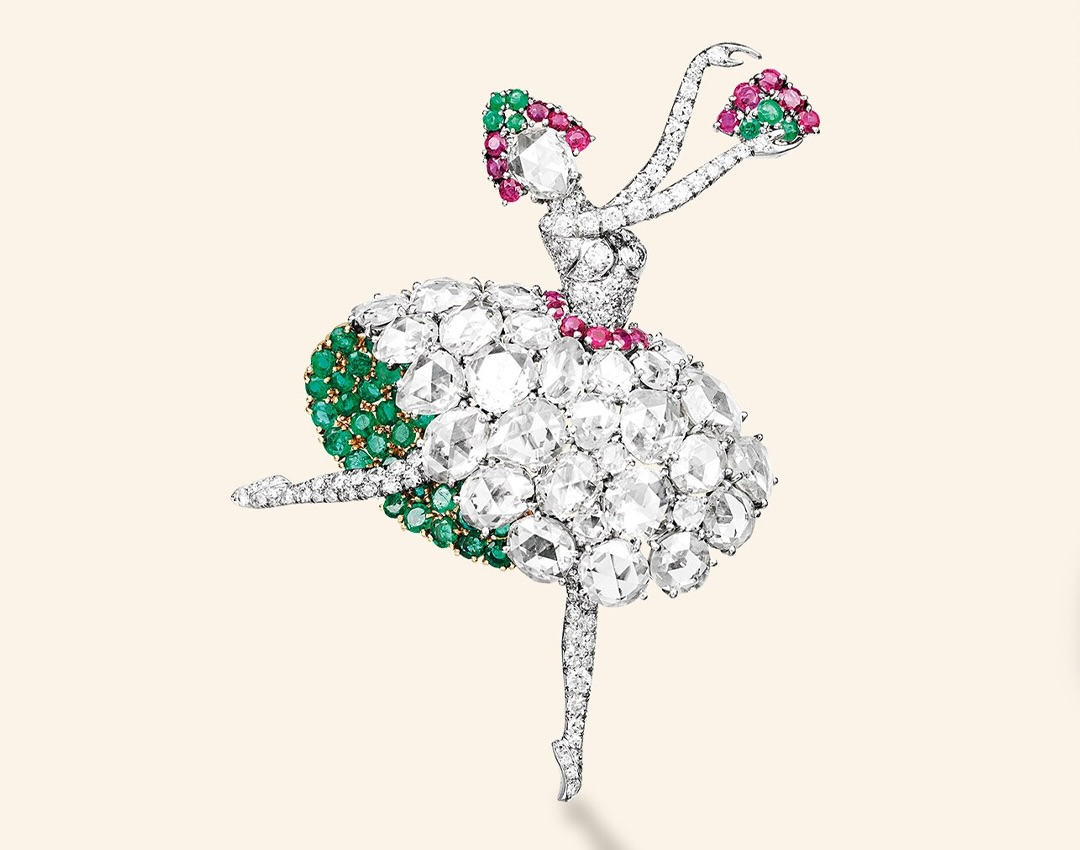 Van Cleef & Arpels Ballerina spilla