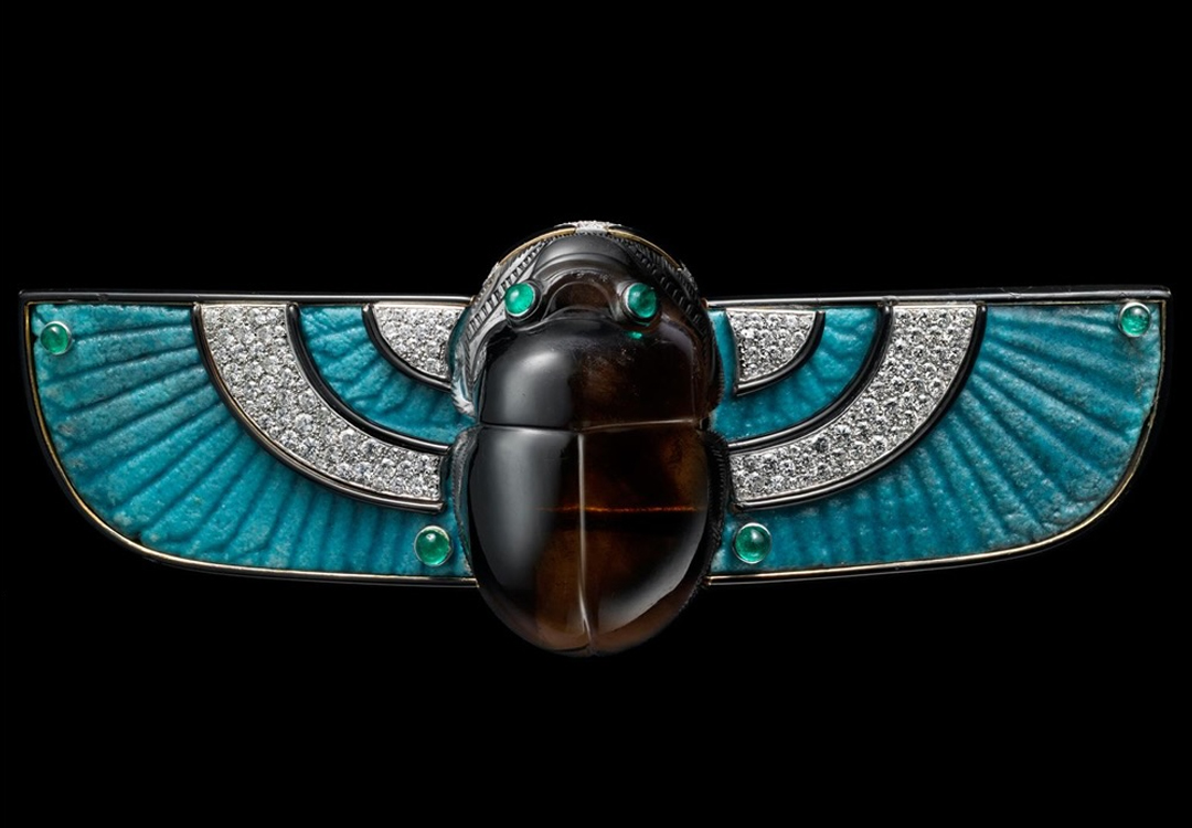Cartier Scarab Brooch animali simbolo scarabeo 1924