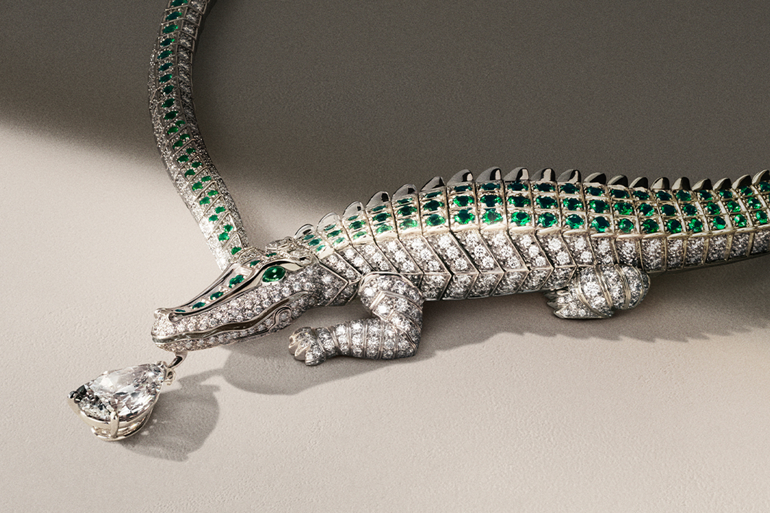 Cartier Crocodile Necklace animali simbolo