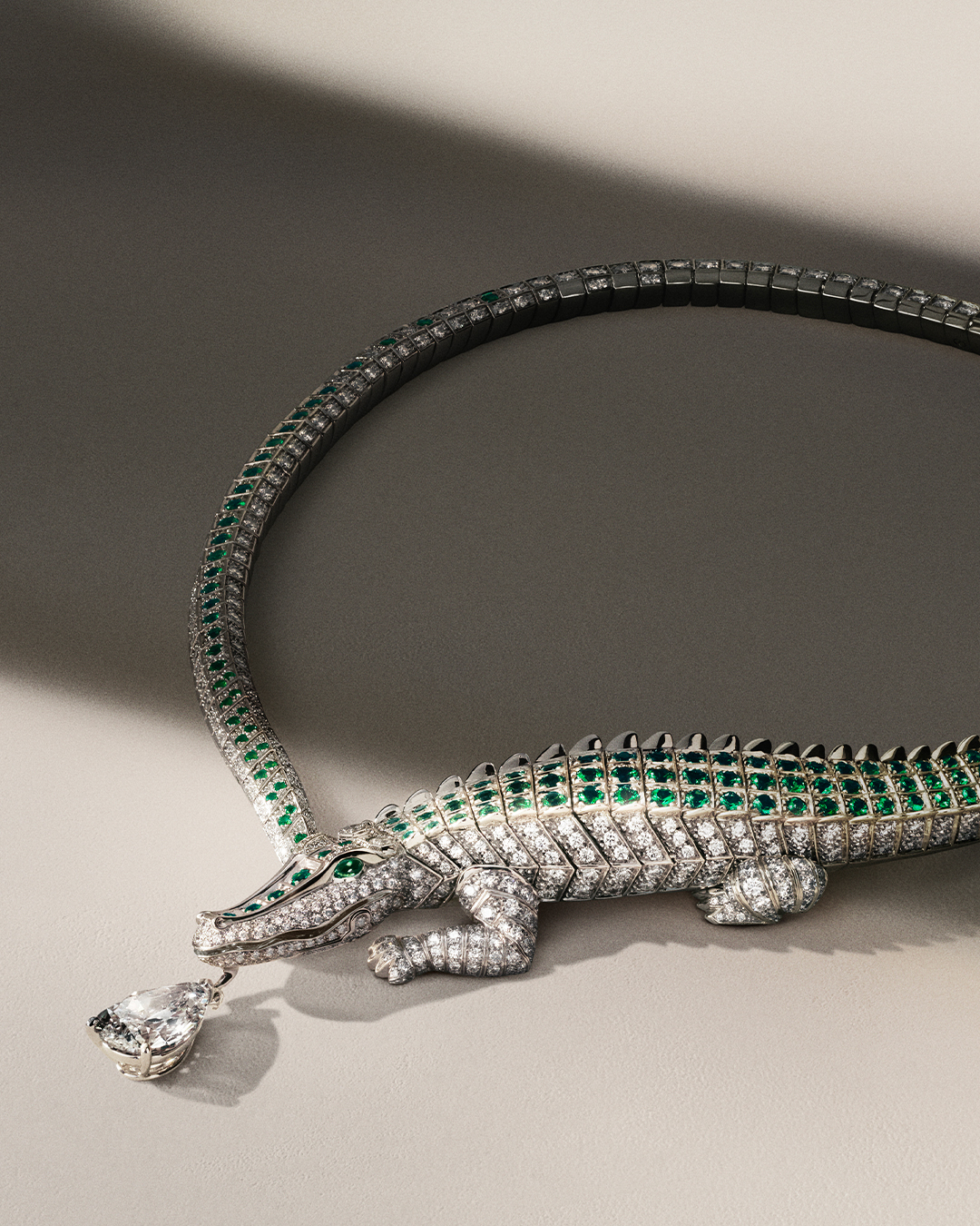 Cartier Crocodile Necklace animali simbolo