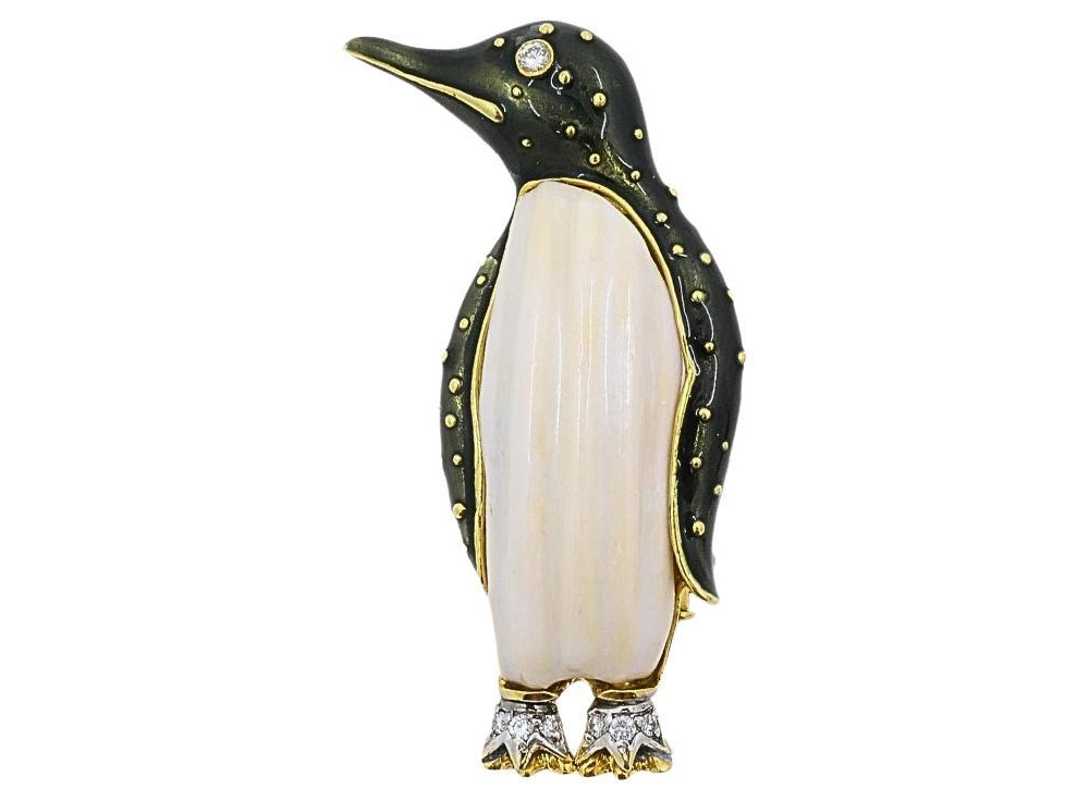 Cartier Pinguino Aldo Cipullo spilla animali iconici