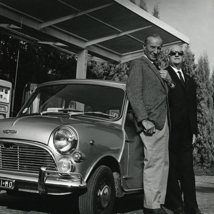 Mini Enzo Ferrari Sir. Alec Issigonis
