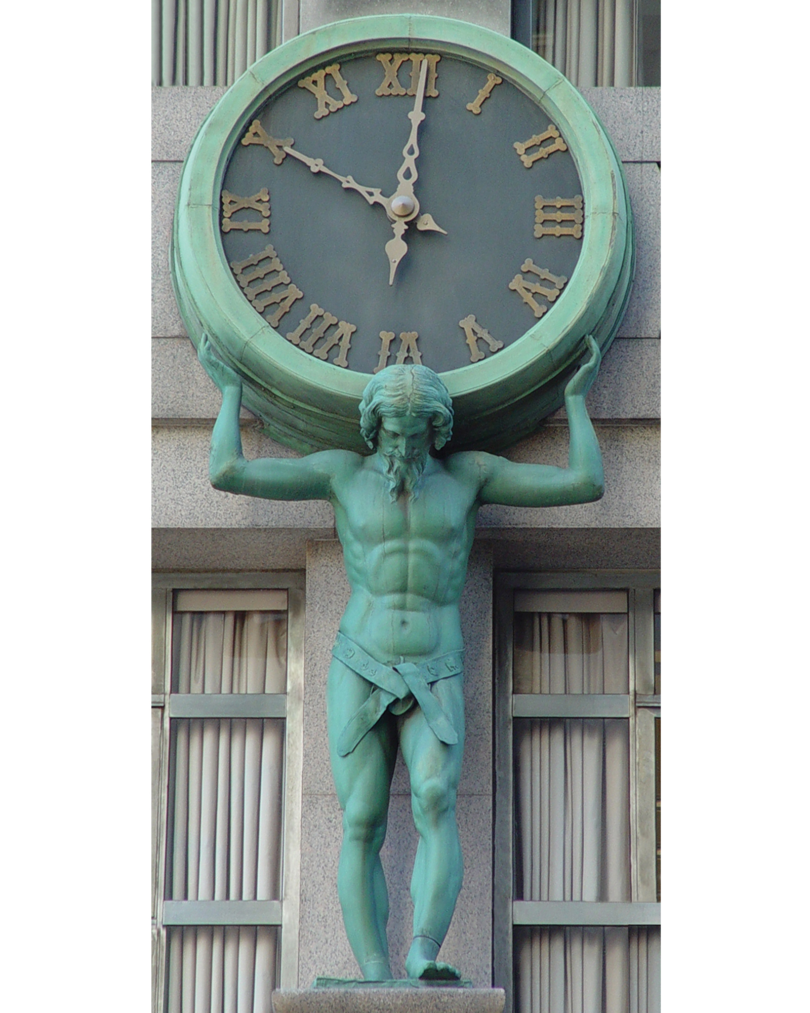 Tiffany & Co. orologio pubblico Atlas New York