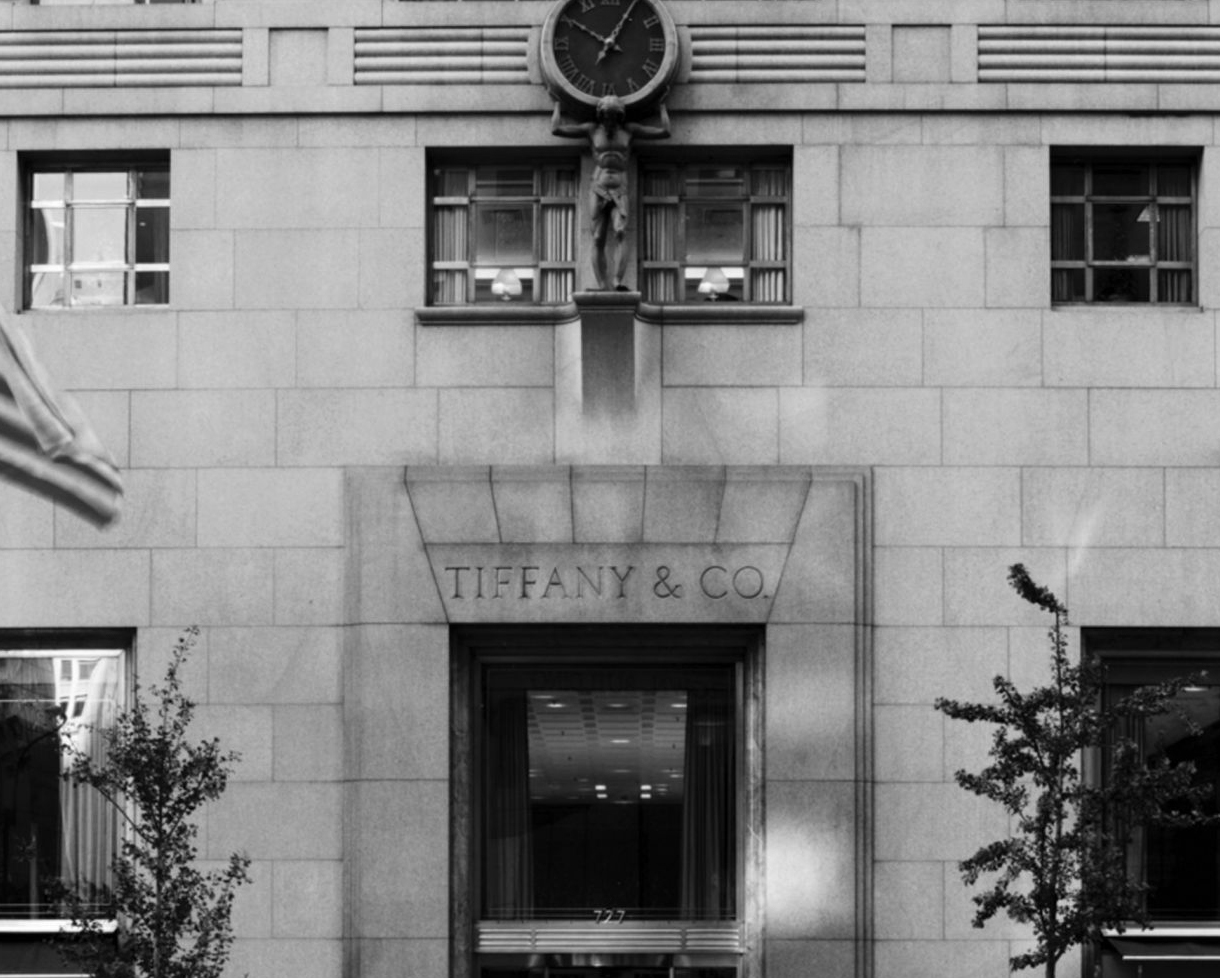 Tiffany & Co. orologio pubblico Atlas New York