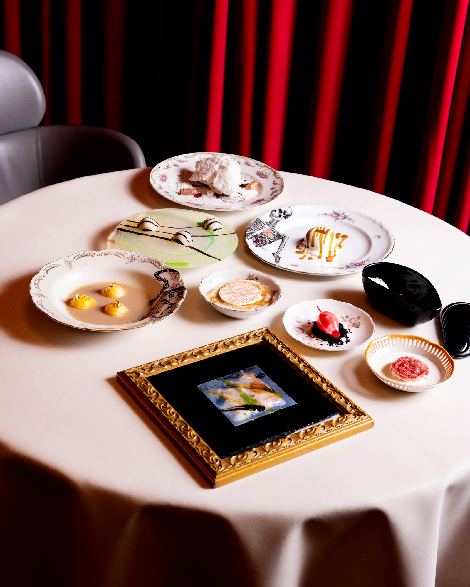 Contraste menu ristorante chef Matias Perdomo michelin star