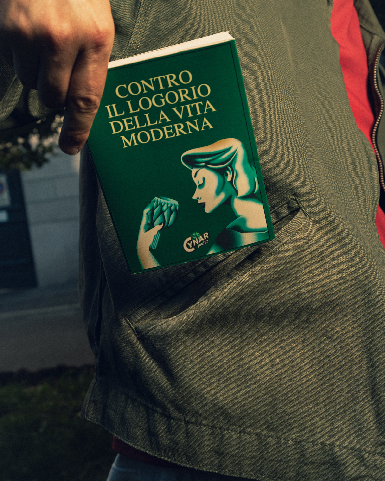 Cynar Spritz campagna 2026 Contro il logorio della vita moderna