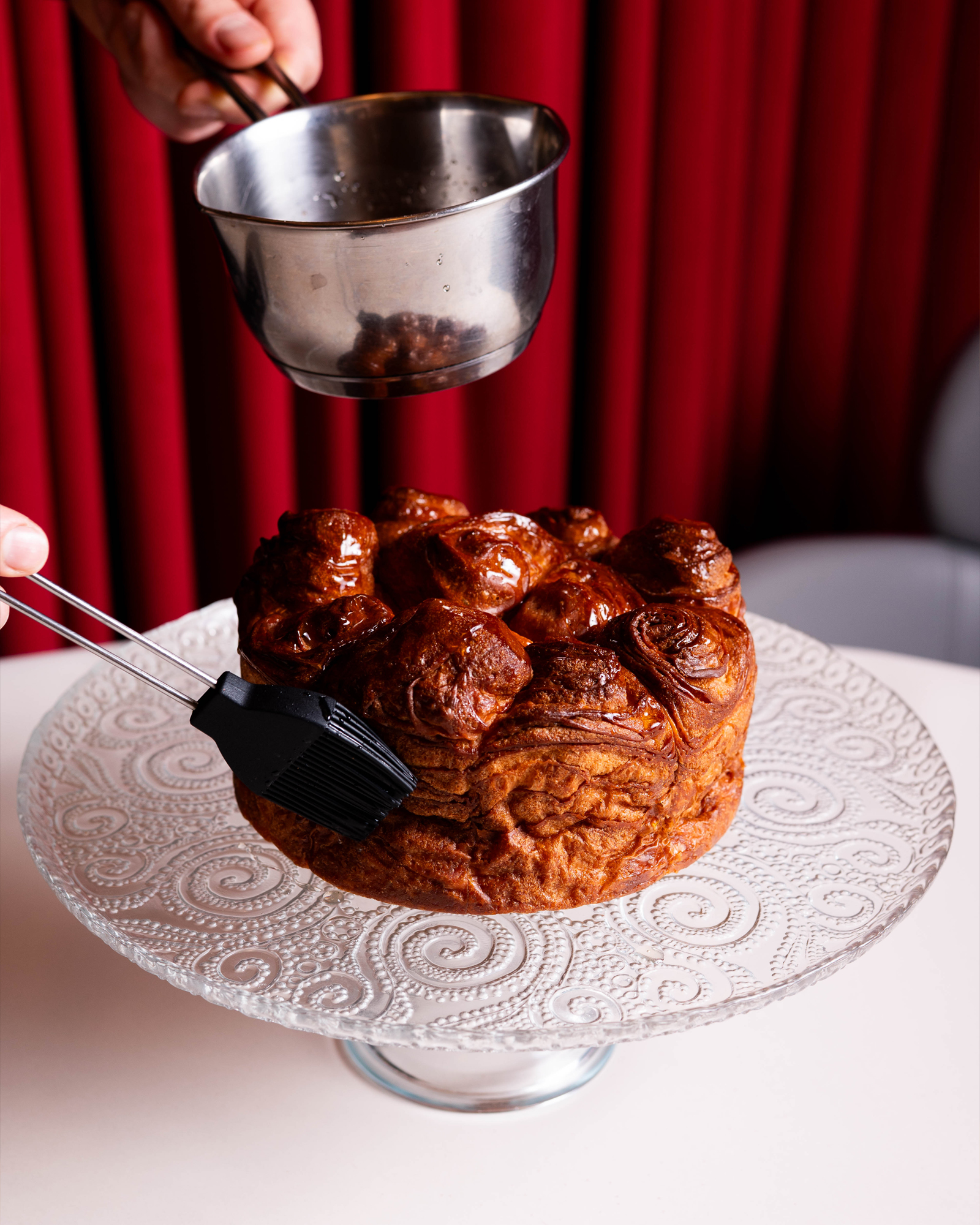 Torta di Rose condivisione Contraste ristorante Chef Matias Perdomo