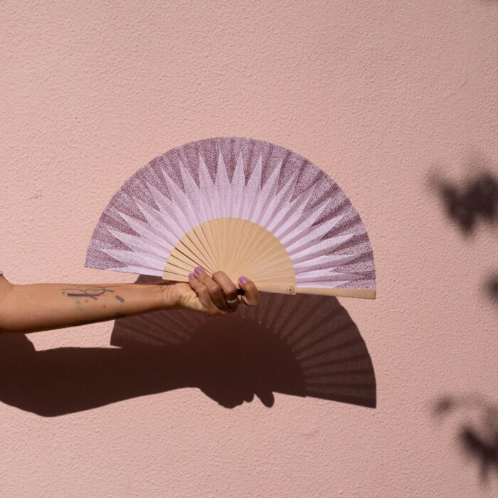 Ventaglio accessorio anti-caldo storia Duvelleroy