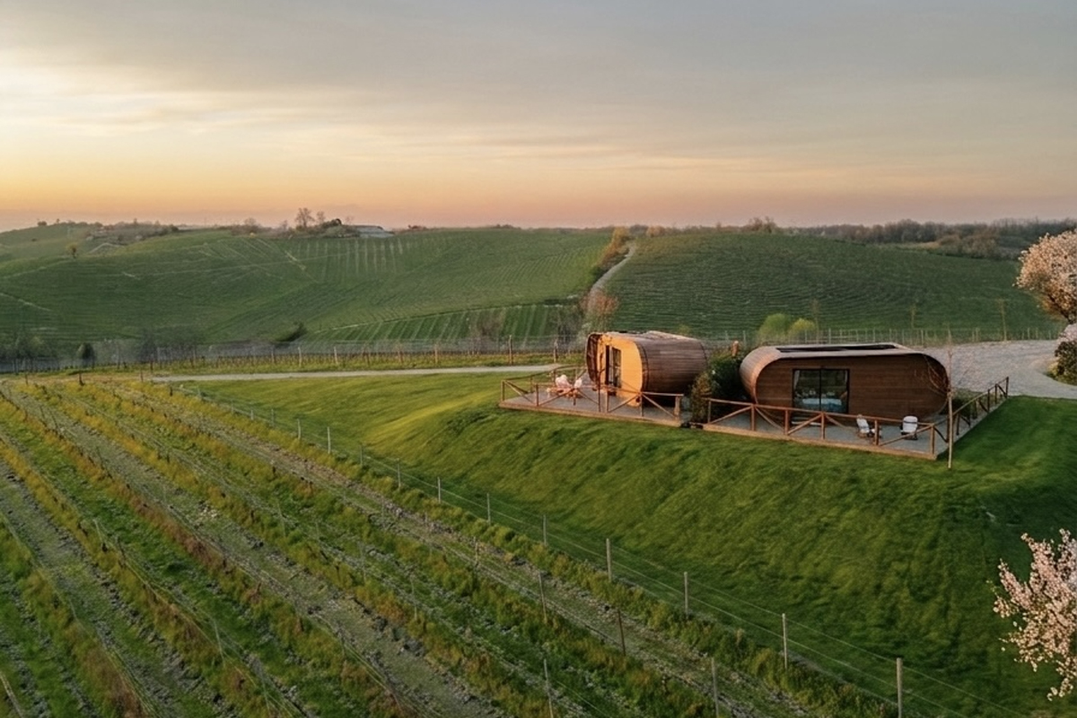 Vinova Wine Suites albergo dormire vigneto Gavi Piemonte