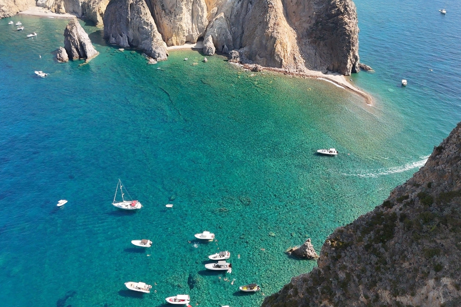 Isola di Palmarola Ponza Italia