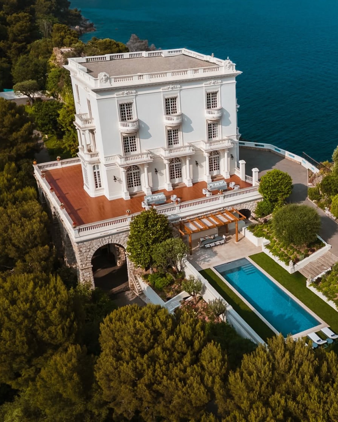 Villa La Vigie Costa Azzurra Francia Karl Lagerfeld