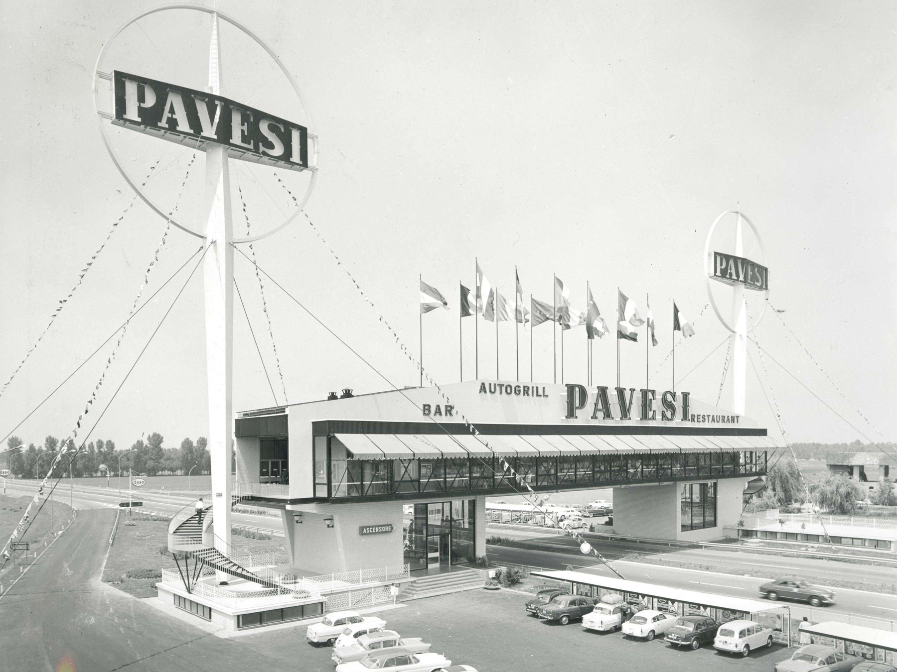 Autogrill Pavesi autostrada Fiorenzuola d