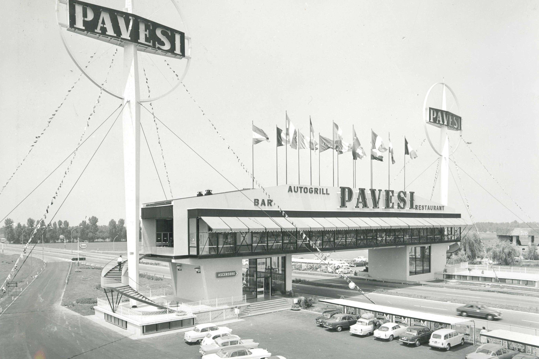 Autogrill Pavesi autostrada Fiorenzuola d