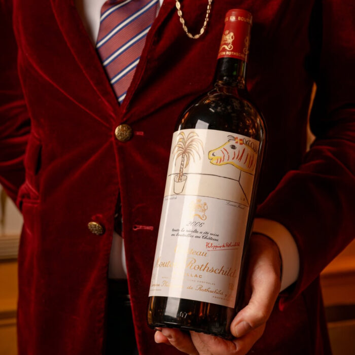 etichette artisti Château Mouton Rothschild label vino opere d