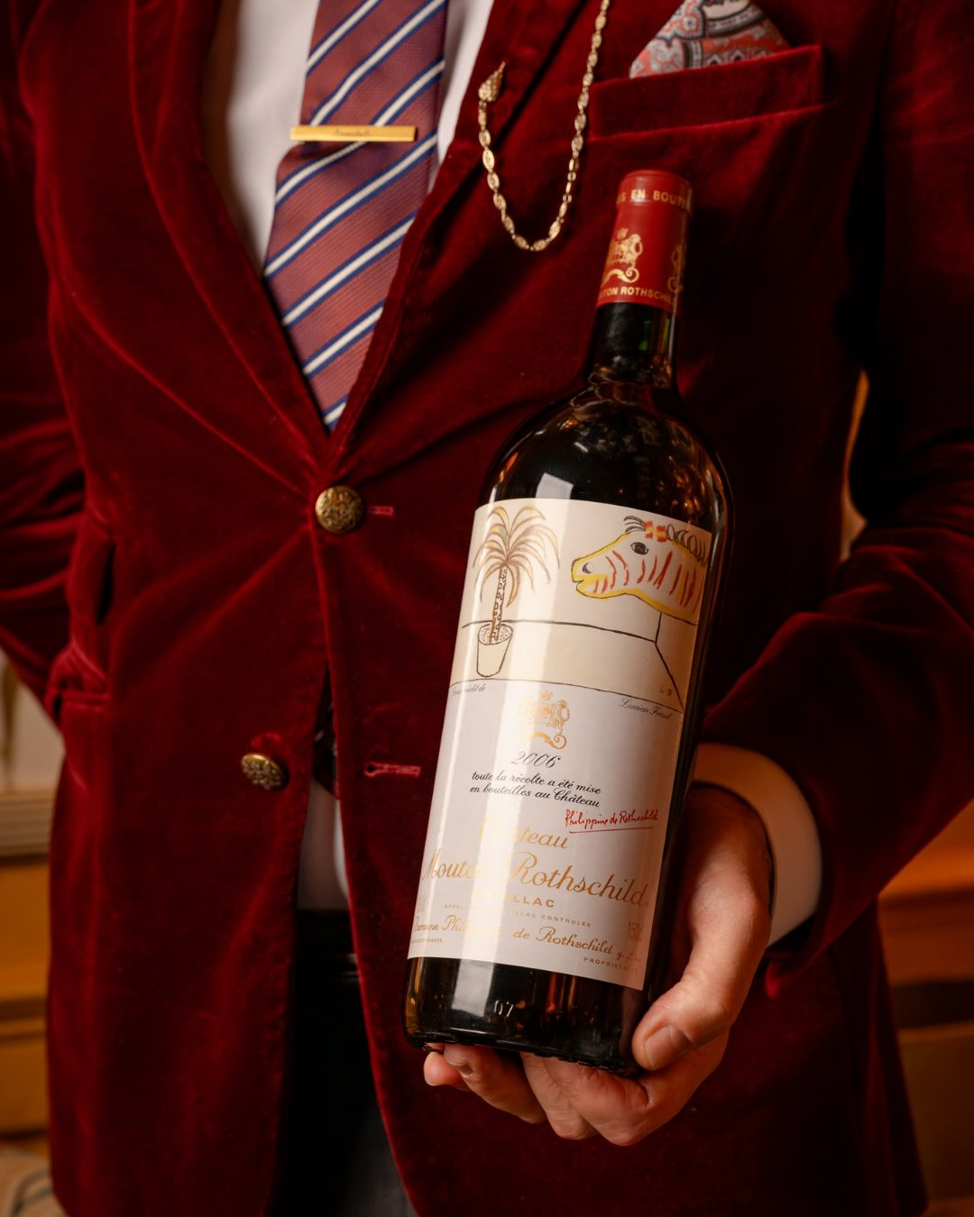 etichette artisti Château Mouton Rothschild label vino opere d