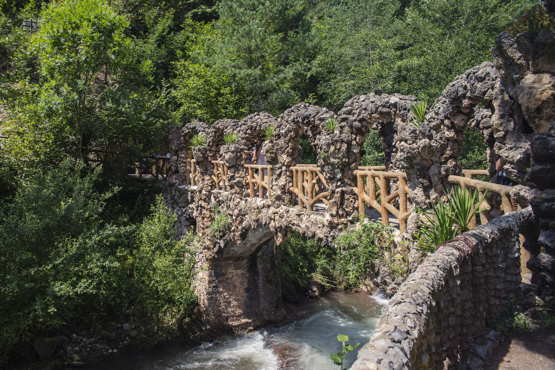 Jardins Artigas La Pobla de Lillet Antoni Gaudí giardino segreto