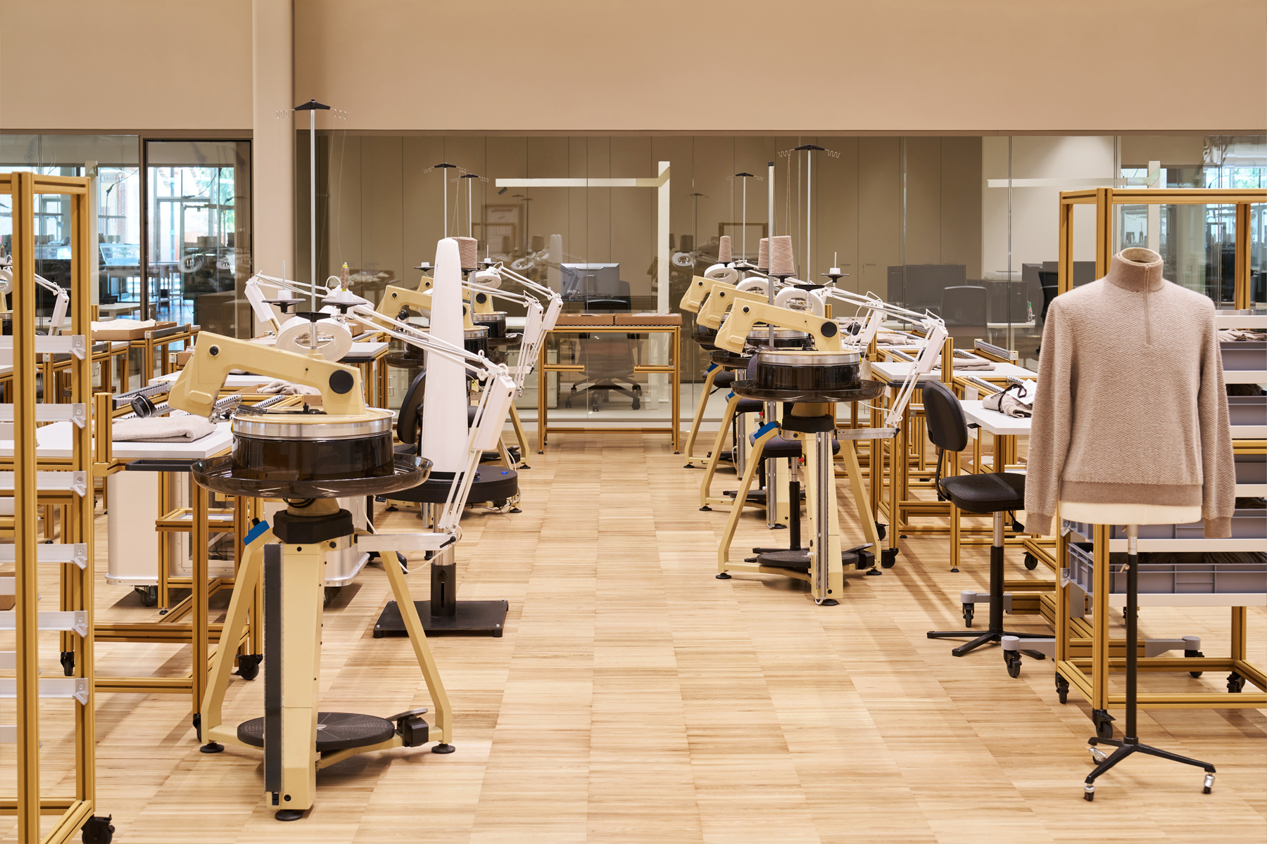 Loro Piana Factory Ghemme polo maglieria Piemonte