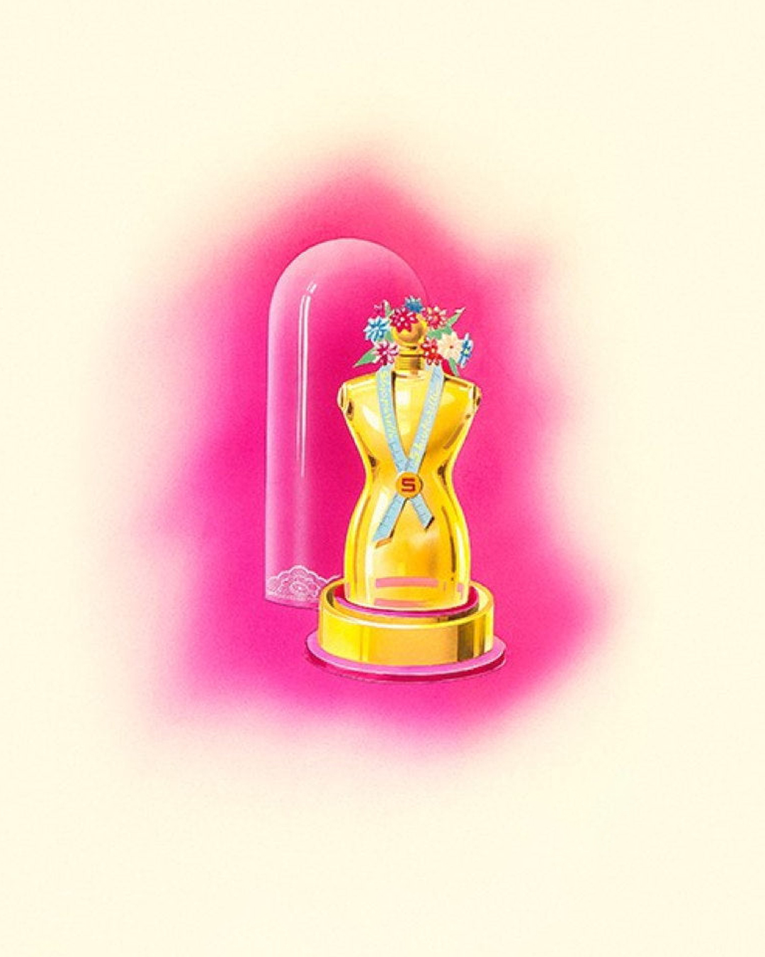 Flaconi profumi Shocking Schiaparelli Leonor Fini