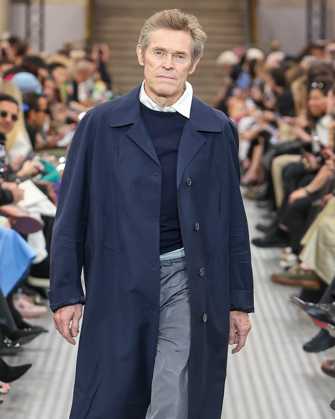 Willem Dafoe Miu Miu SS 2025 villain moda