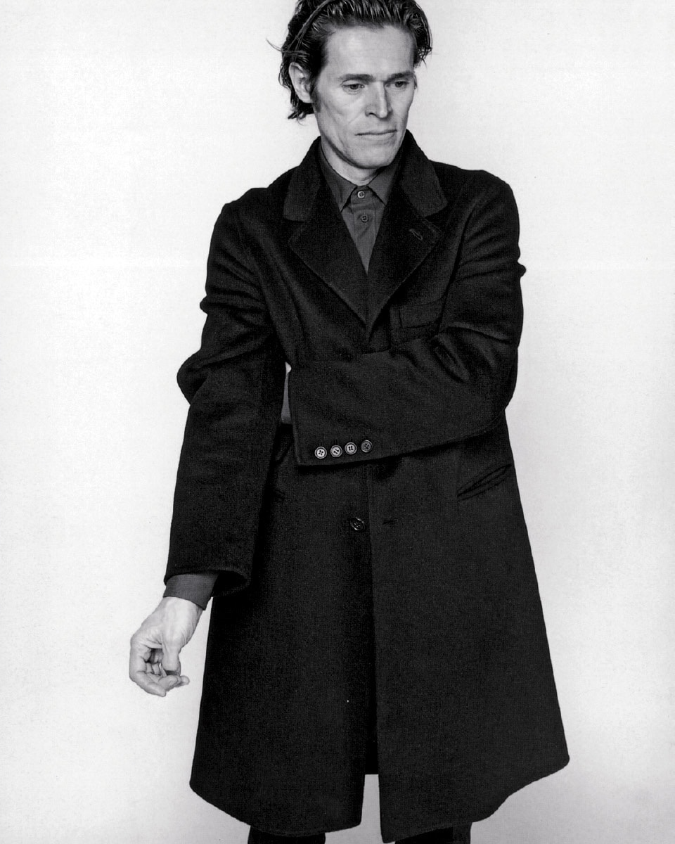 Willem Dafoe Prada FW 1996 villain moda