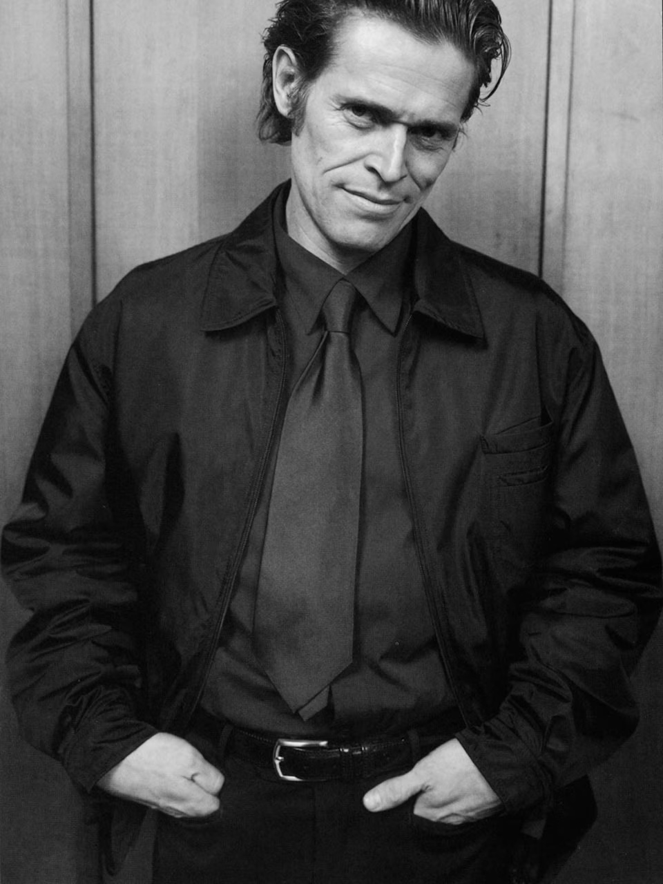 Willem Dafoe Prada FW 1996 villain moda