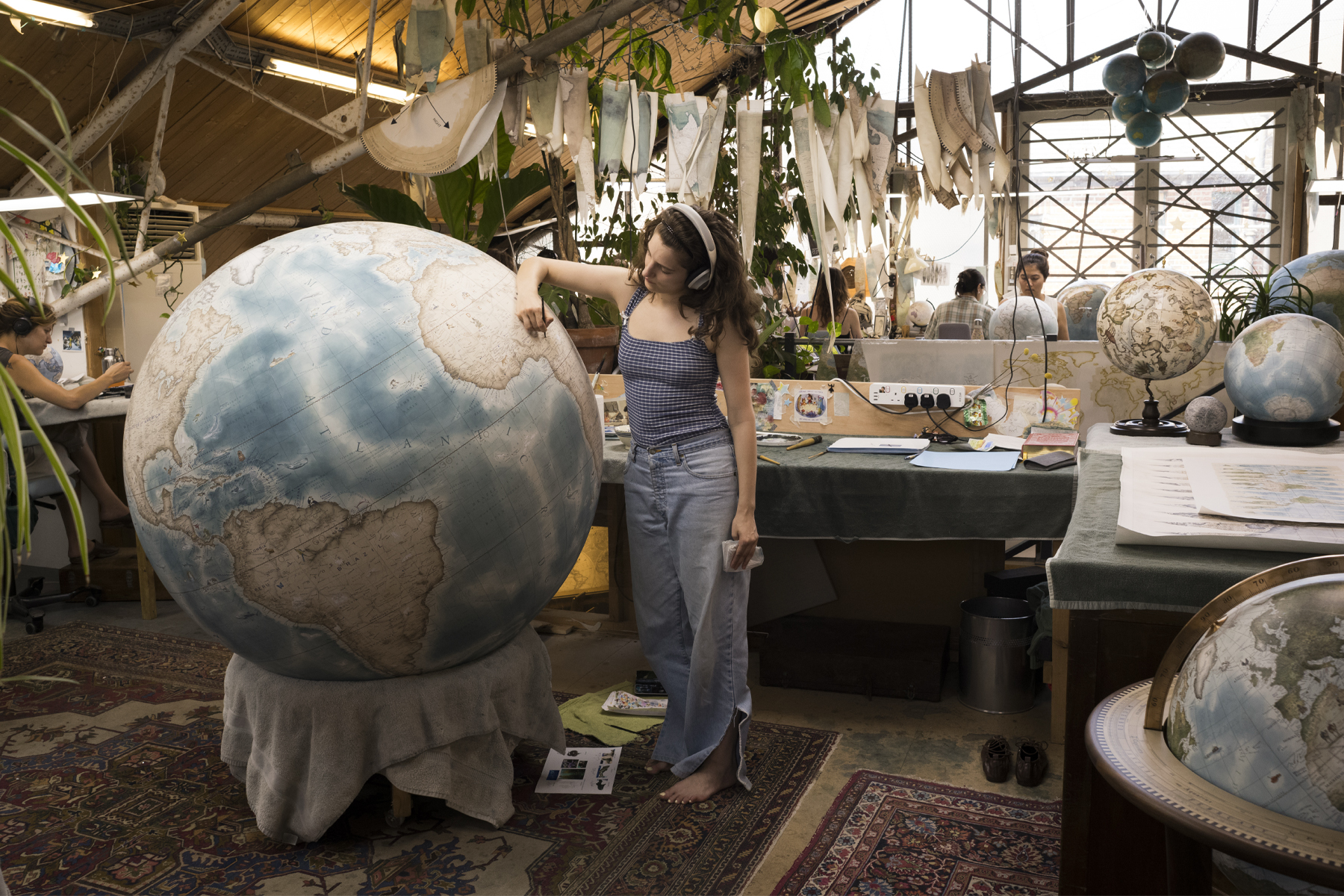 atelier Bellerby & Co. Globemakers londra mappamondi a mano