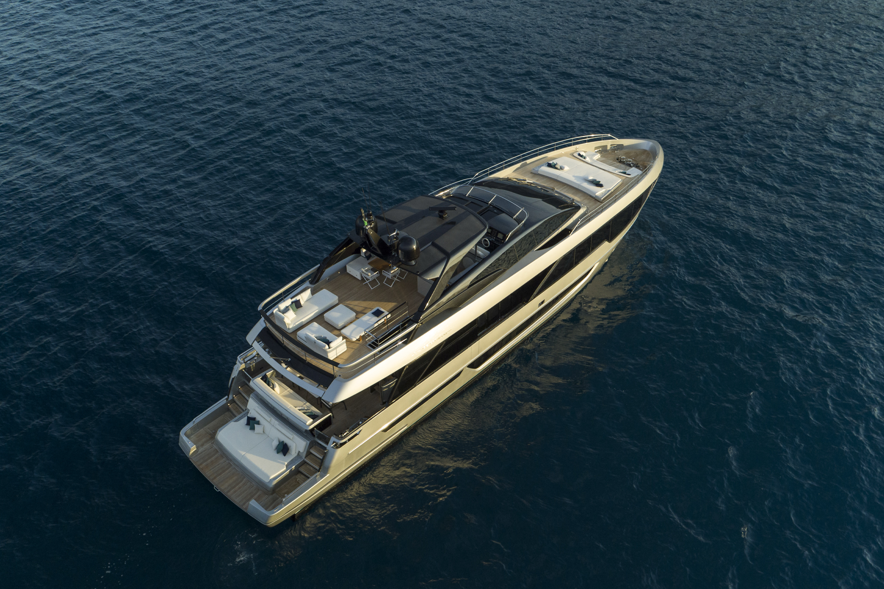 Charles Leclerc yacht Riva 102’ Corsaro Super