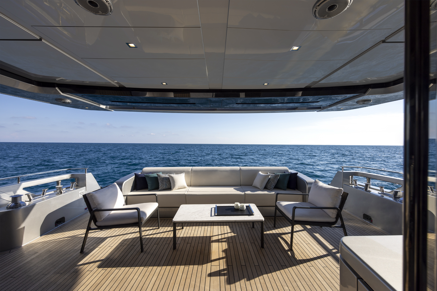 Charles Leclerc yacht Riva 102’ Corsaro Super