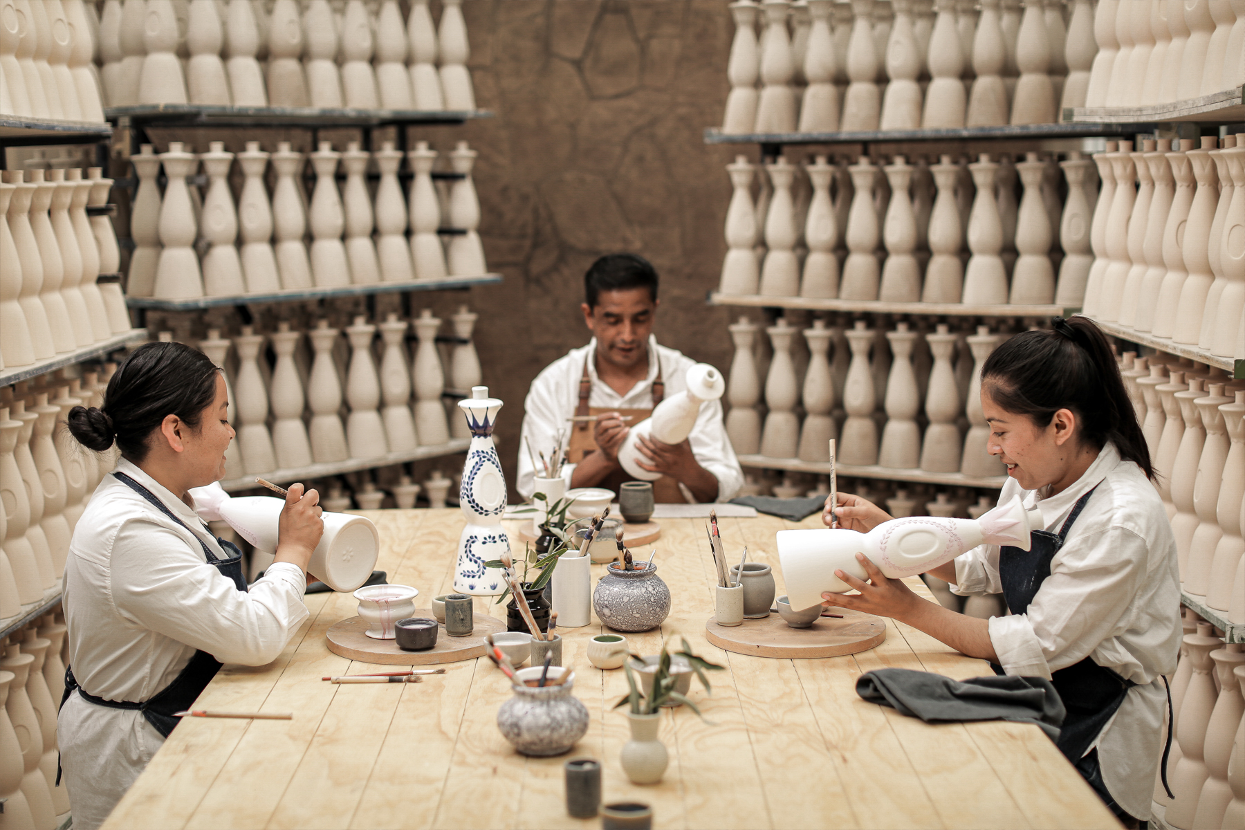 Clase Azul Tequila azienda messico hacienda bottiglia making off craft