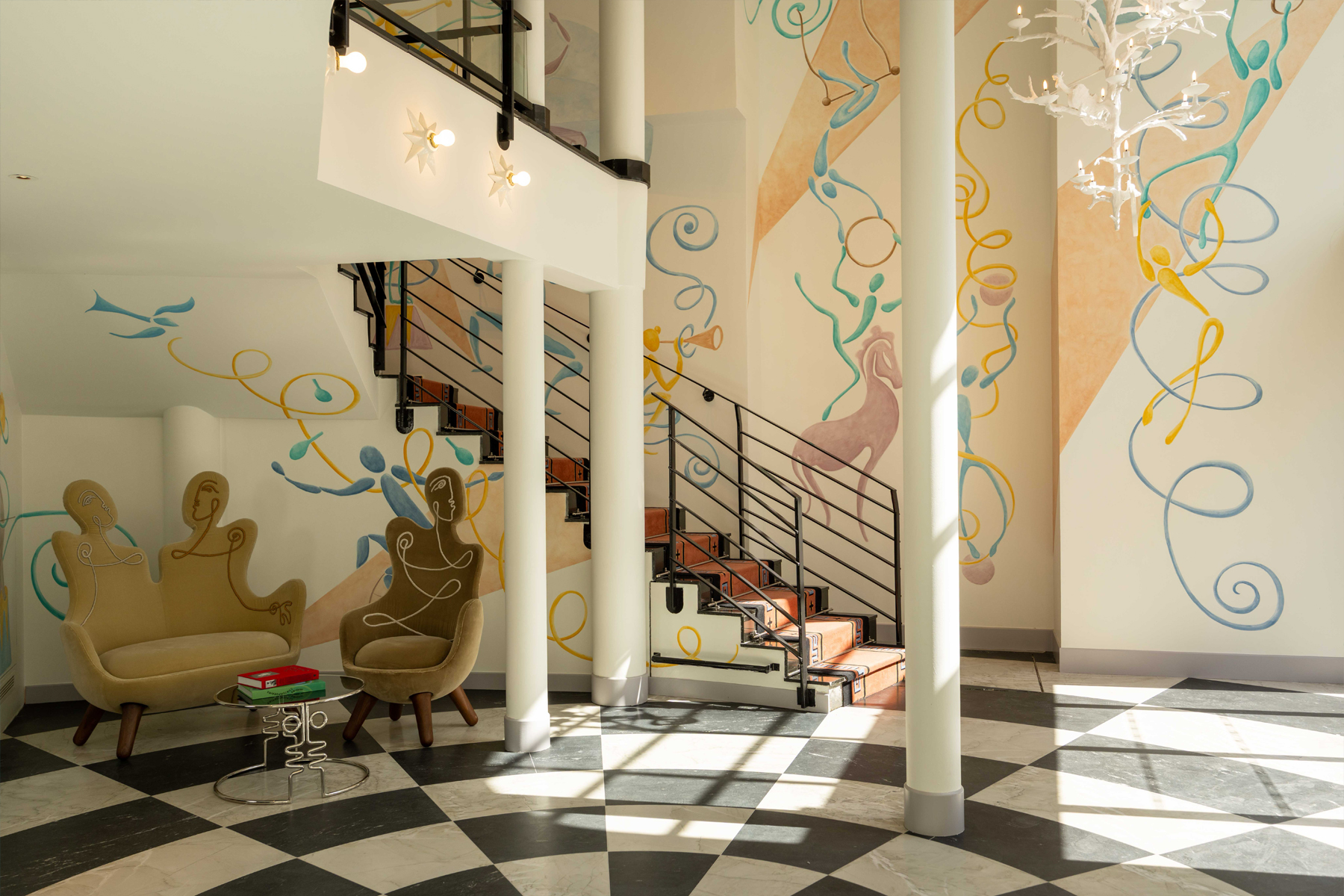 Hotel Le Magnifique Parigi ex teatro design