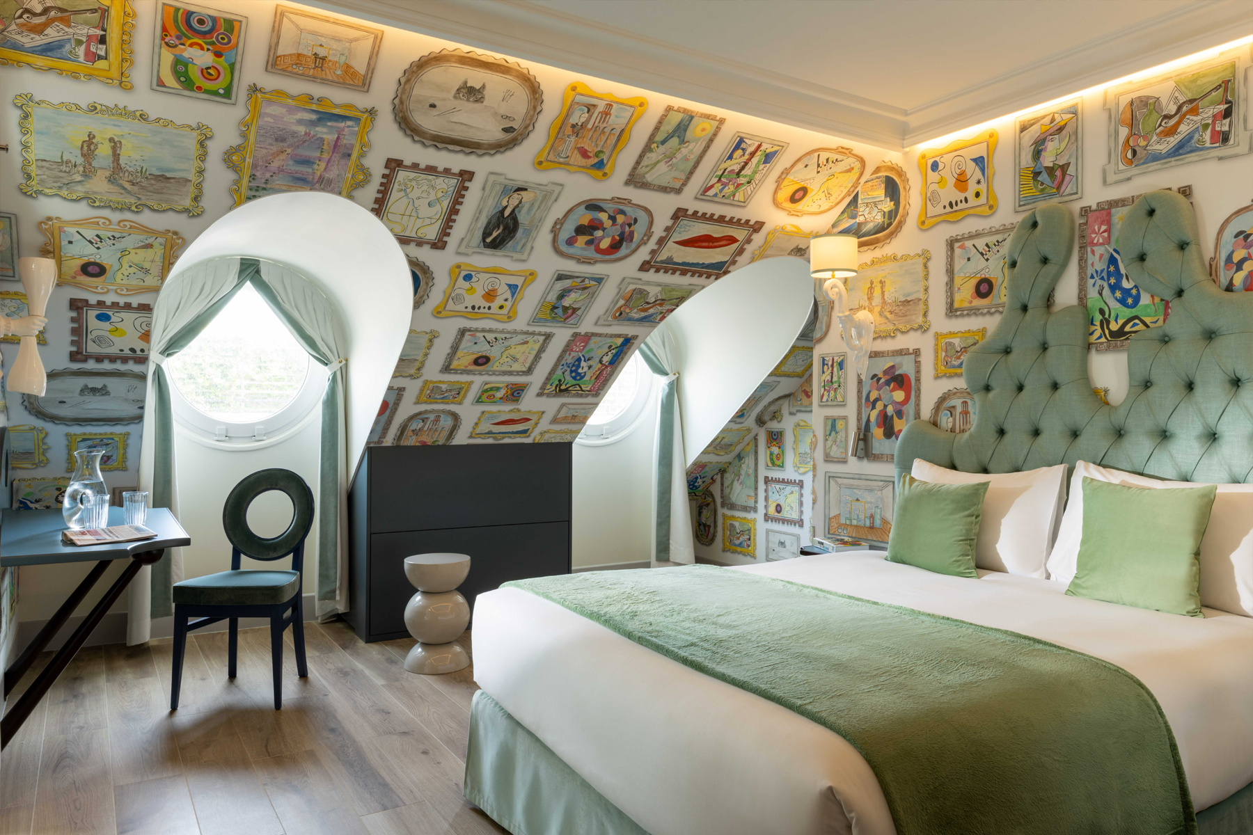 Hotel Le Magnifique Parigi ex teatro design