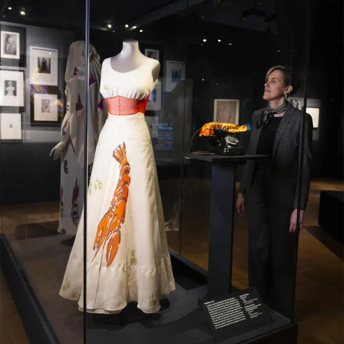 Lobster Dress Schiaparelli Salvador Dalì abito aragosta