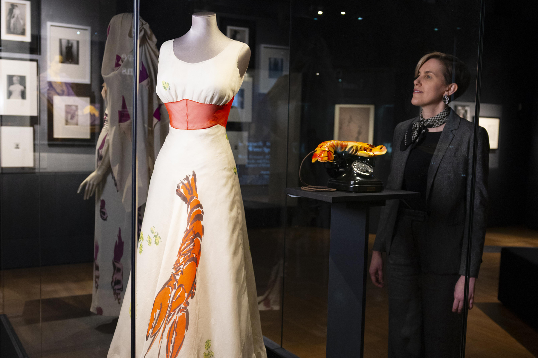 Lobster Dress Schiaparelli Salvador Dalì abito aragosta