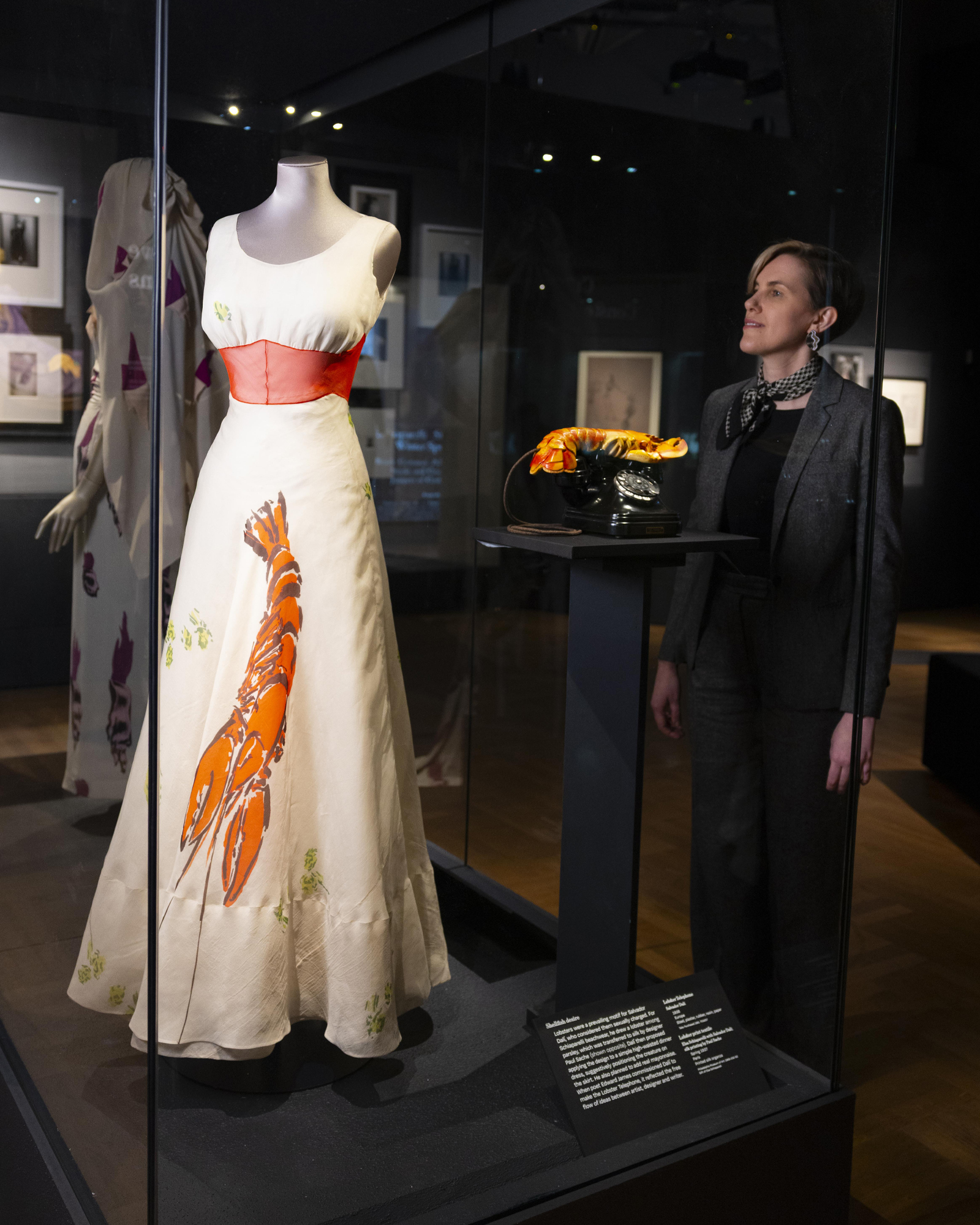 Lobster Dress Schiaparelli Salvador Dalì abito aragosta