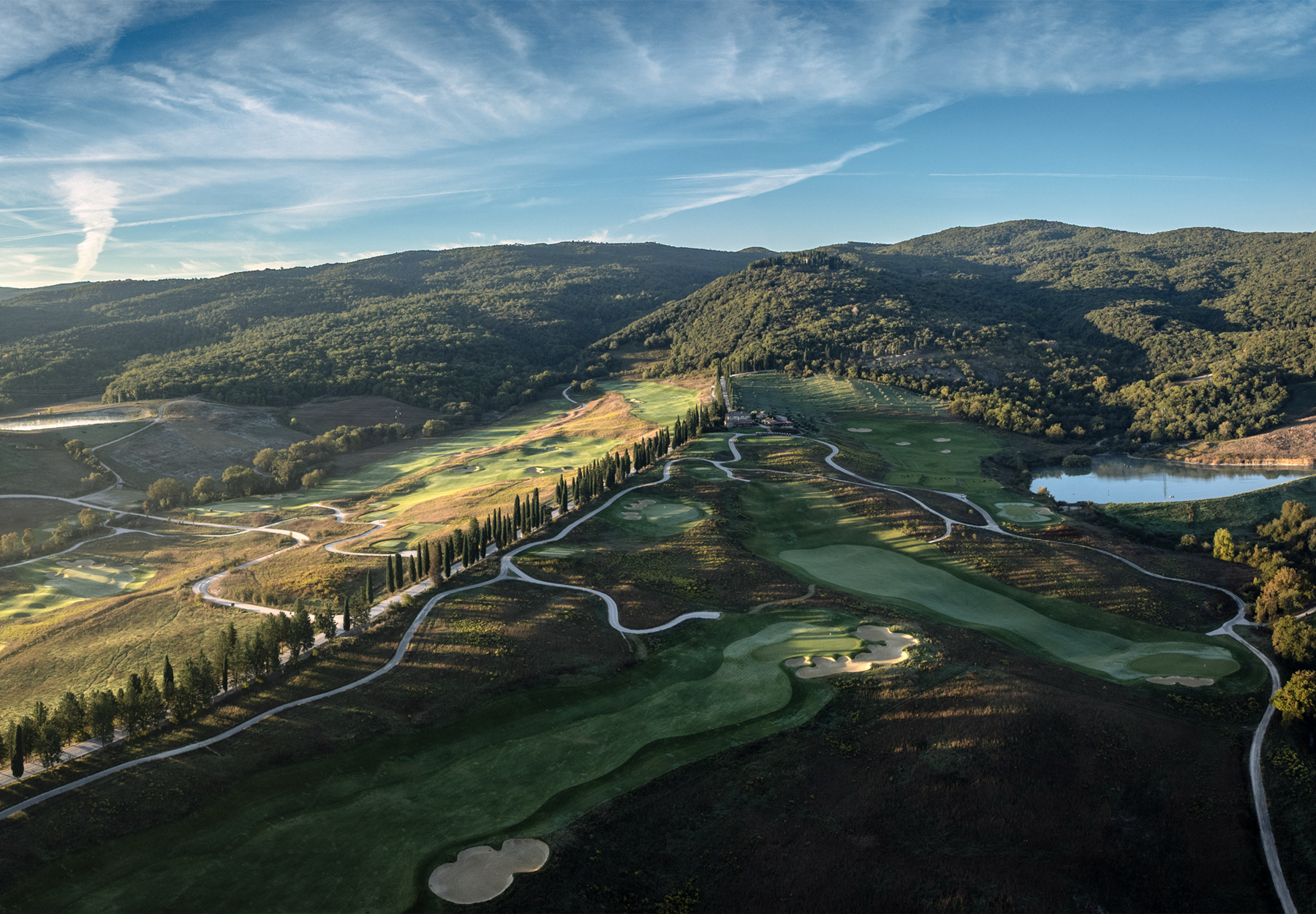 The Club at Castiglion del Bosco toscana campi da golf