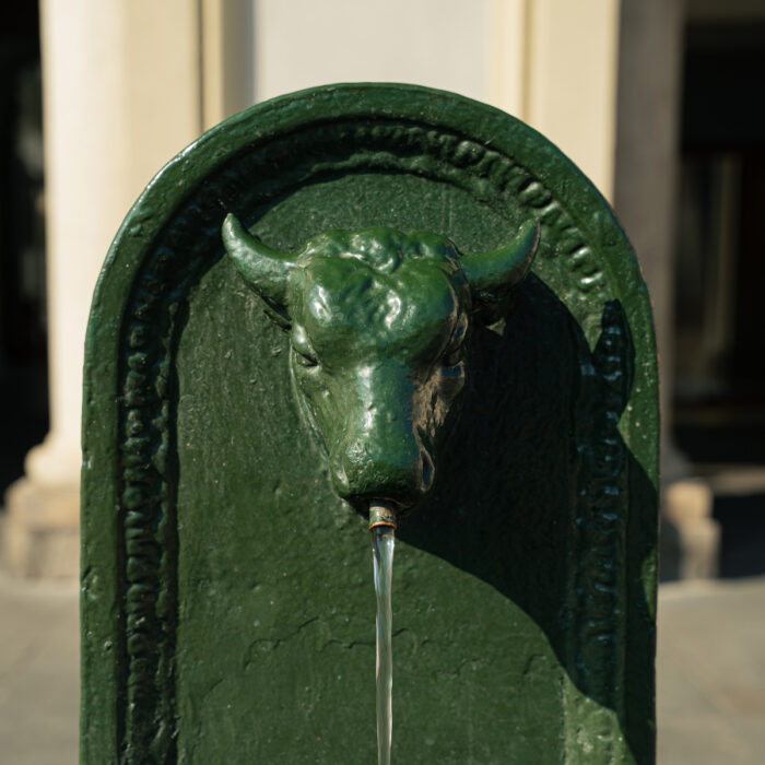 Toret fontana Torino fontanella verde storia nascita